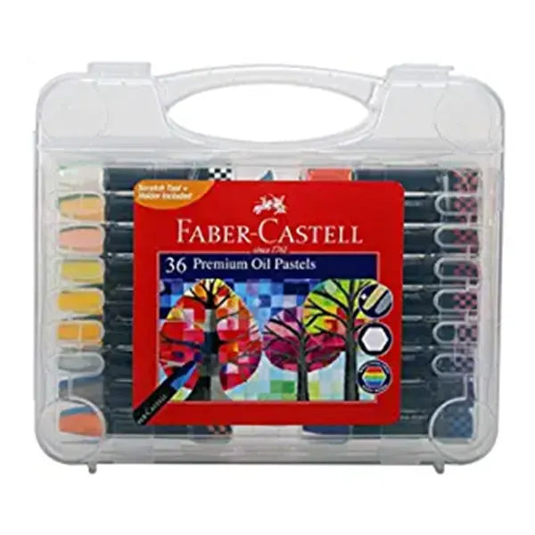 528036 Premium Hexagonal Oil Pastels-FC